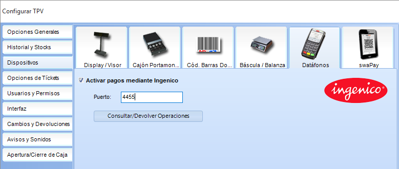 Configurar wifi tpv verifone