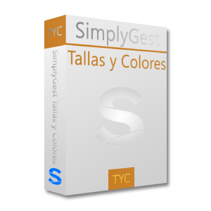 SimplyGest Tallas y Colores