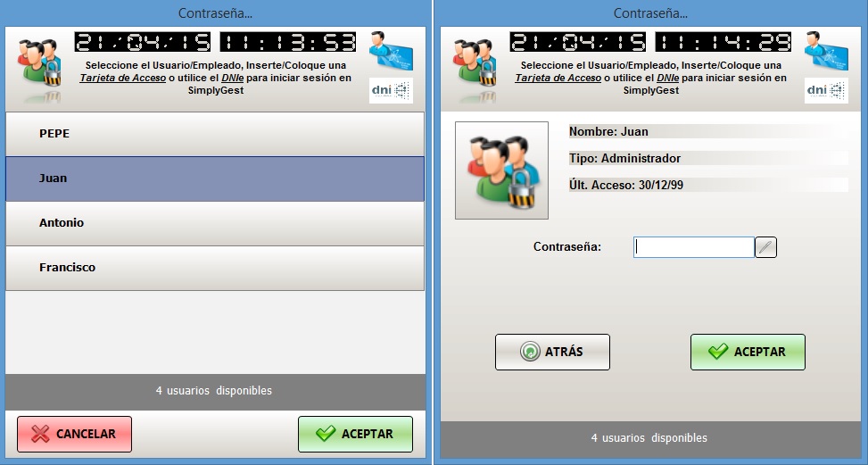 acceso
